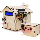KEYESTUDIO Smart House Kit for Micro:bit V2(not Included), DIY Microbit Home Automation Educational STEM Kit for Beginners 15+