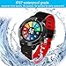 Fitness Tracker Watch, Upgraded IP67 Waterproof HD Color Screen Smart Bracelet, HR/Blood Oxygen/Pressure/Calorie/Sleep Monitor Pedometer Activity Tracker for Android/iOS (1.3