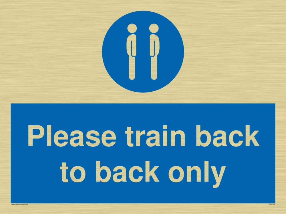 Please train back to back only