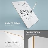 Nicpro 2 Pack Dry Erase A3 Whiteboard Lapboard 30 x 42 cm Double Sided view 2