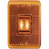 Perterson V170A Piranha Amber LED Clearance/Side Marker Light with Reflex (3001.7272)