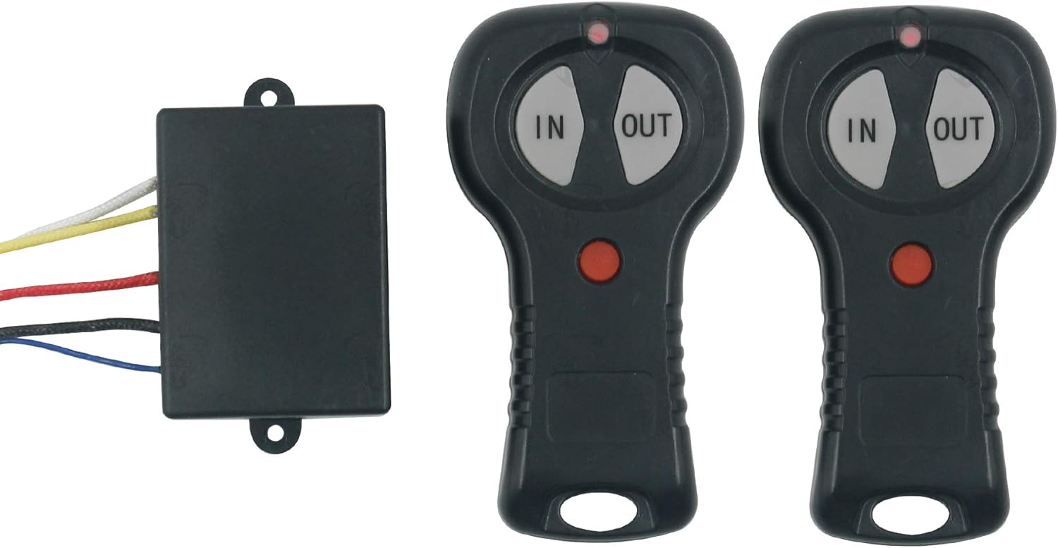 TYT 12V Wireless Winch Remote Control Kit Universal Hand Switch for ATV UTV Trailer Truck 2pcs