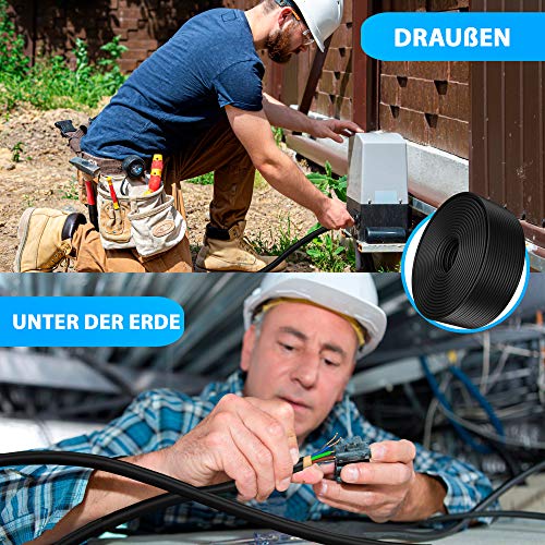 MAS-Premium® Erdkabel Deutscher Marken-Elektrokabel Ring zur Verlegung im Erd- und Außenbereich Standard Starkstromkabel… – Bild 7