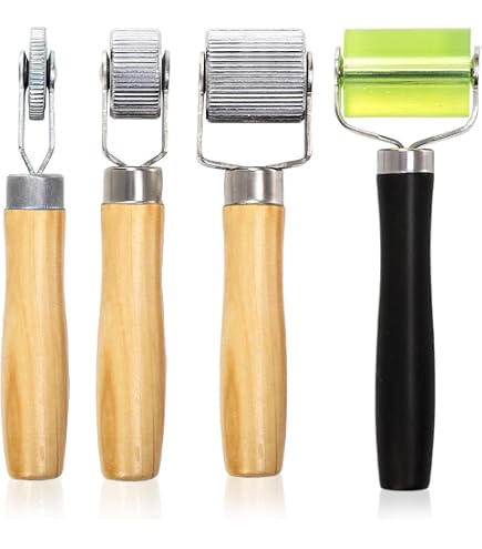 Car Sound Deadening Roller Set Tool, Noise Reduction And Interior Sound Deadener Application 3 Pcs Metal