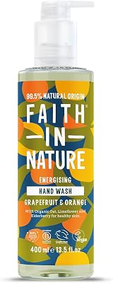 Faith In Nature Grapefruit & Orange Hand Wash 400 ml Energising Vegan view 1