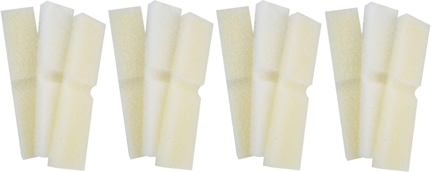 SOBAKEN Generic Foam Filters Suitable for Fluval Canister Filters 12pks (Fluval FX4/FX5/FX6)