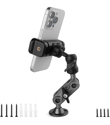 Phone Tripod Adapter Mippko Phone Fence Mount For Inch