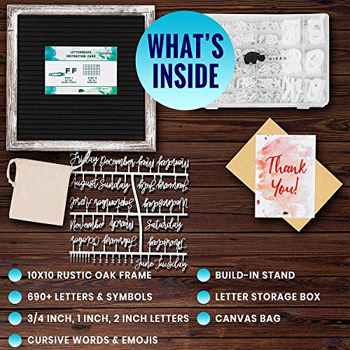 2 PRE+Cut+Letters+Farmhouse+Letterboard+Changeable