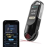 HOZO NeoRulerGO Digital Tape Measure with Laser, Smart Rechargeable Measuring Tool for Flat, Curved, Odd Shapes | Bluetooth A
