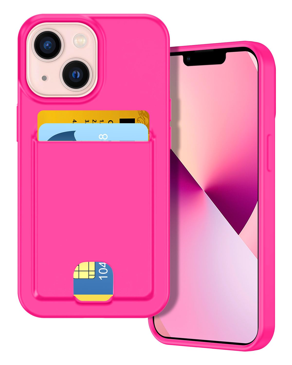 Petocase for iPhone 14 Case/iPhone 13 Wallet Case