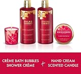 Baylis & Harding Boudoire Cherry Blossom Bath Gift Set Candle Vegan Friendly view 3