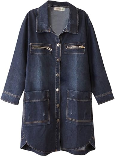 trench coat jeans