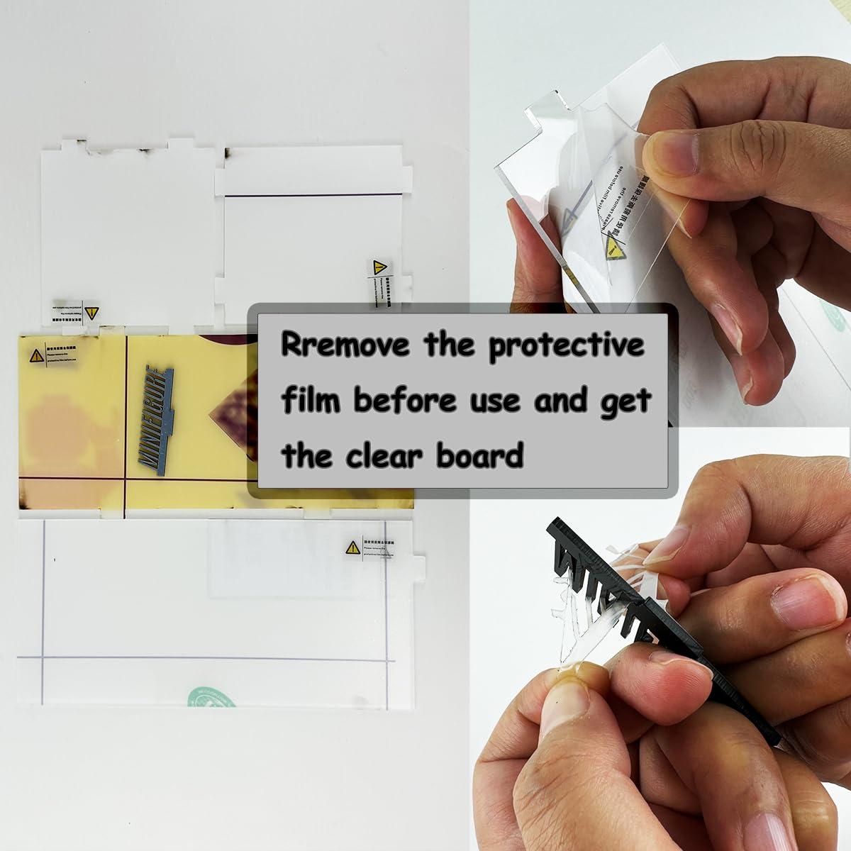 Bivitre 1/64 Model Car Display Case - Compatible with Hot Wheels Matchbox Mini GT Diecast Cars,Acrylic Box for Toy Cars Display Décor and Storage,Stackable Garage Diorama with LED Lights(1T-Rou66)