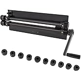 Metal Bead Roller, 18Inch Sheet Metal Bead Roller Machine with 6 Sets Dies Metal Rotary Forming Machine Bead Roller Tool 1.2mm/18Ga