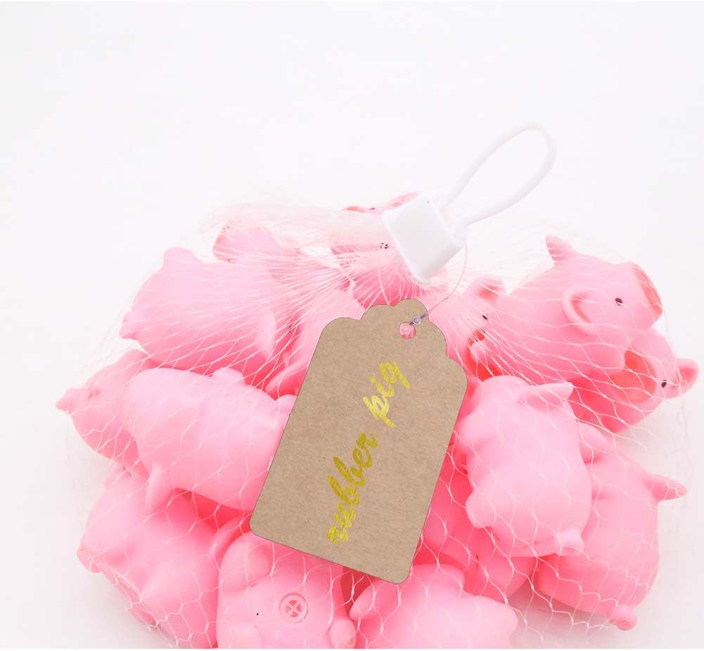 SallyFashion 200pcs Kraft Paper Gift Tags with Free 200 Root Natural Jute Twine(Water Ripple): Home & Kitchen