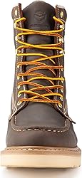 SUREWAY Mens 8 in Wedge Moc Soft/Steel Toe Work