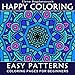 Happy Coloring 8: Easy Patterns - Coloring Pages for Beginners (Volume 8)