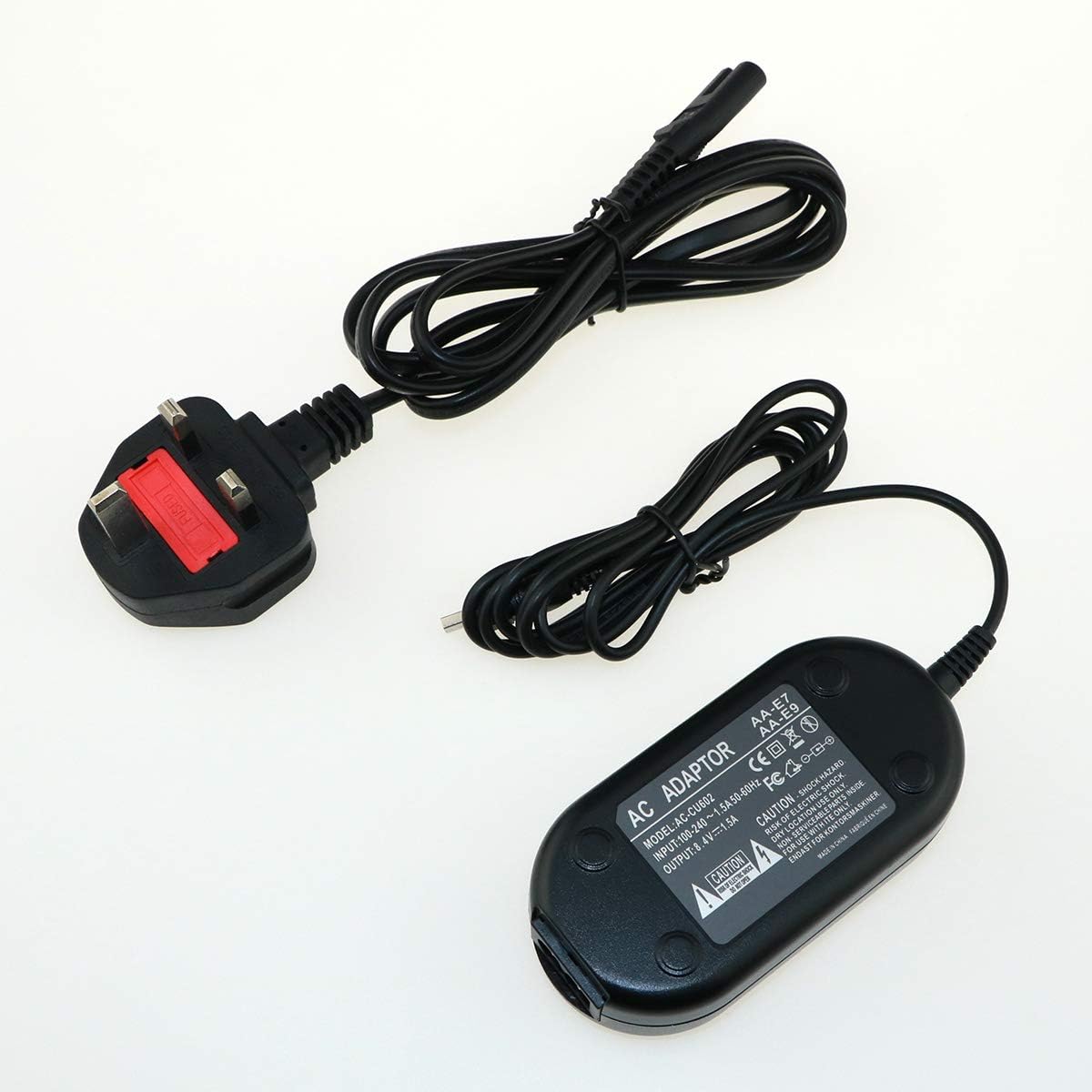 Glorich AA-E9/E8/E7/E6A Replacement AC Power Adapter/Charger for Samsung Camcorders SMX-F34BN, SC-D86, SC-D118, SC-D200