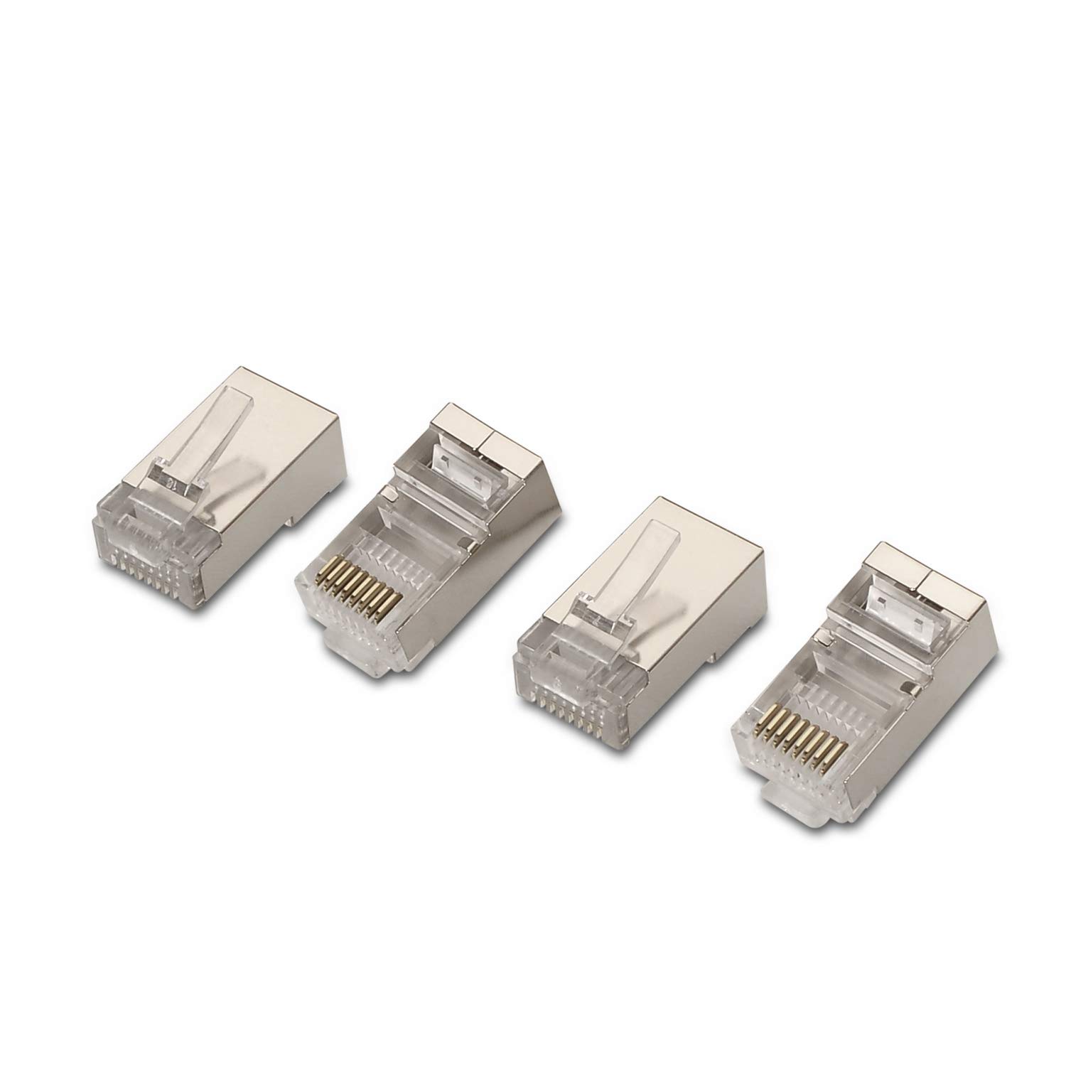 AISENS A139-0298 – RJ45 Connector 8 FTP (10 units) Silver