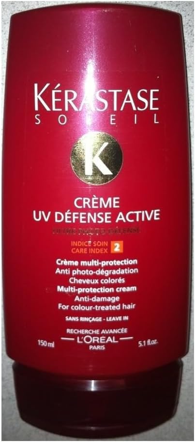 Kerastase Paris Soleil Creme UV Defense Active 125ml Coloured Sun Hair Care