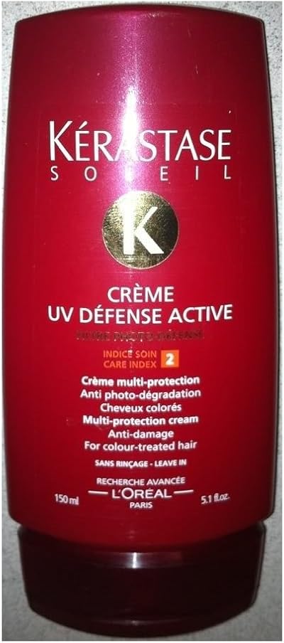 Kerastase Paris Soleil Creme UV Defense Active 125ml Coloured Sun Hair Care