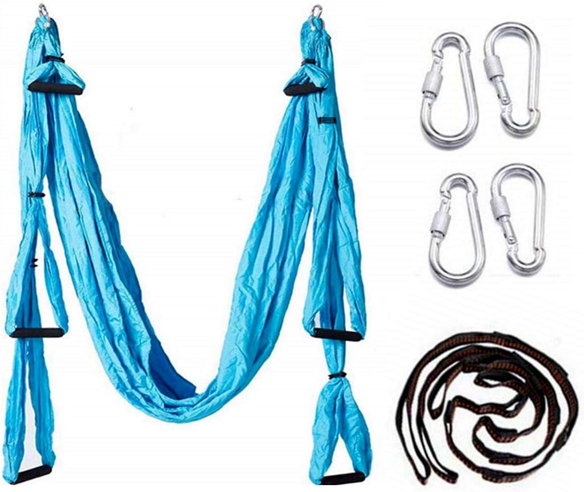EverKing Aerial Yoga Swing - Ultra Strong Antigravity Yoga Hammock/Sling/Inversion Tool for Air Yoga Inversion Exercises