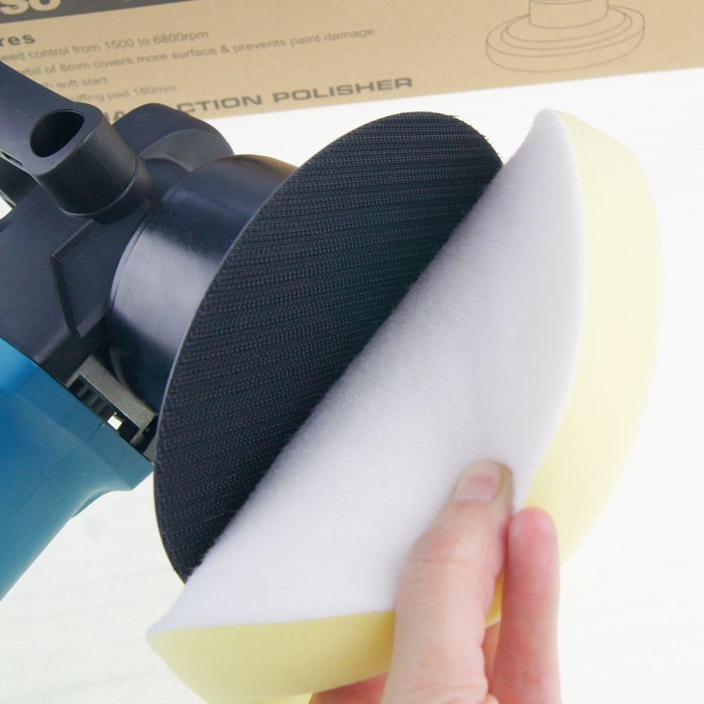 KATSU Dual Action Car Polisher, 850W 150mm Random Orbital Polisher, Electric Buffer Polishing Waxing Machine - Image 3