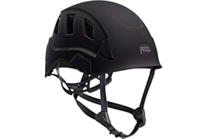 Petzl Strato Vent Rope Access Rescue Black Helmet ANSI Z89.1 OSHA