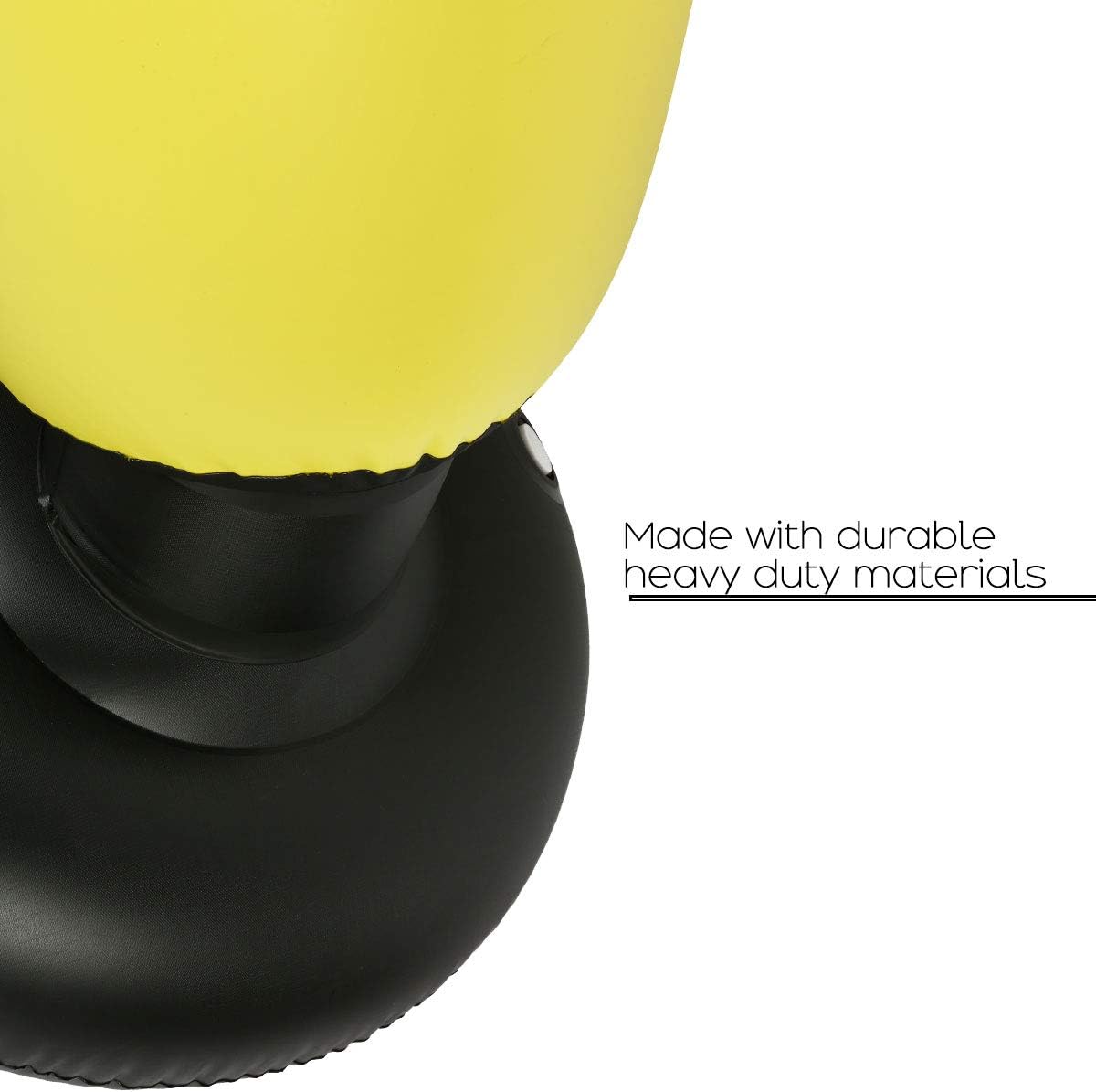 C CRYSTAL LEMON Fitness Punching Bag for Kids, Heavy Punching Bag Inflatable Punching Tower Bag Freestanding Children Fitness Play Adults De-Stress Boxing Target Bag Over 5ft : Sports & Outdoors