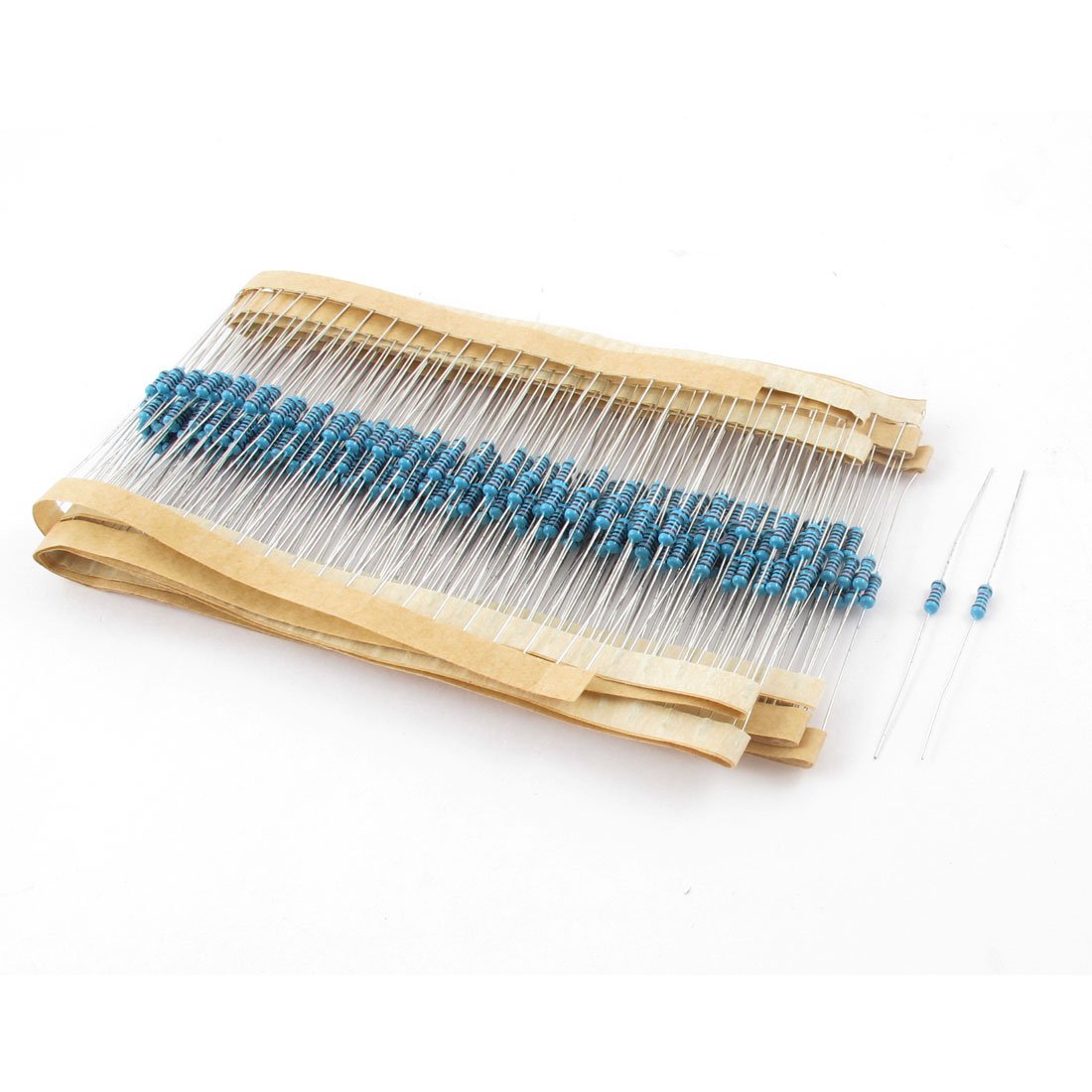 Sourcingmap 300 Piece Through Hole 0.25W 1% Tolerance 1.2K Ohm Metal Film Resistor