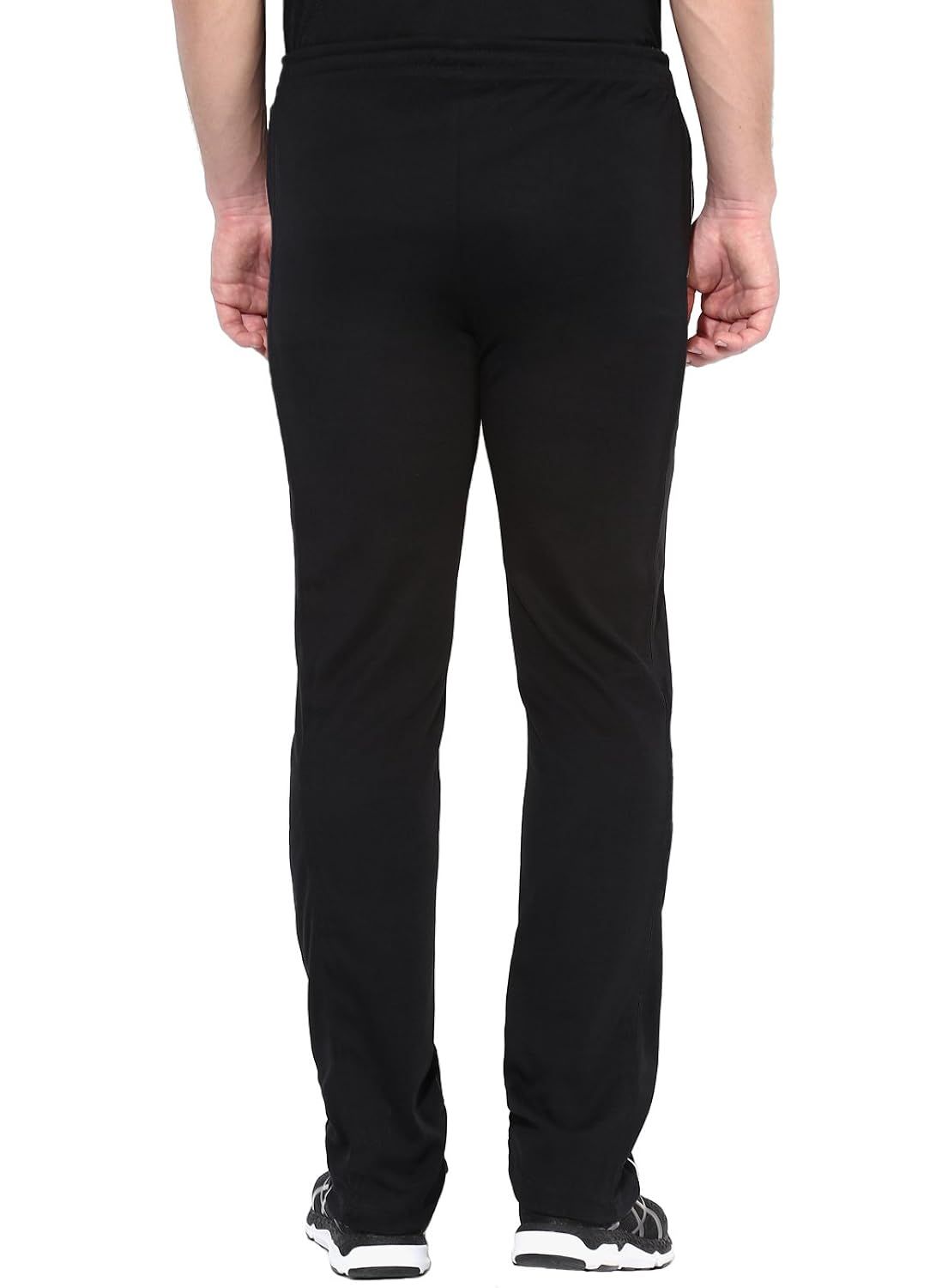 thread swag men&rsquo;s cotton lounge pants - black