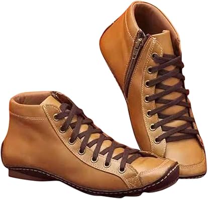 comfy flat heel arch support boots