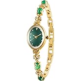 TIME100 Womens Watch,Mini Ladies Fashion Dress Women Watch Oval Bracelet Dial Quartz Wrist Watch,Waterproof Watch for Women