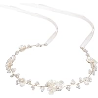 VOCOSTE 2 Stück Metall-Haarbänder Verdreht Wie Gliederkette - Gold & Silber, Stylisches Haaraccessoire Für Damen