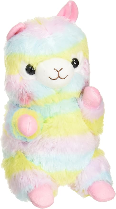 Amazon アルパカッソハンドパペットレインボー ぬいぐるみ おもちゃ