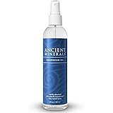 Ancient Minerals Magnesium Oil Spray Bottle of Pure Genuine Zechstein Magnesium Chloride - Topical Magnesium Supplement for S