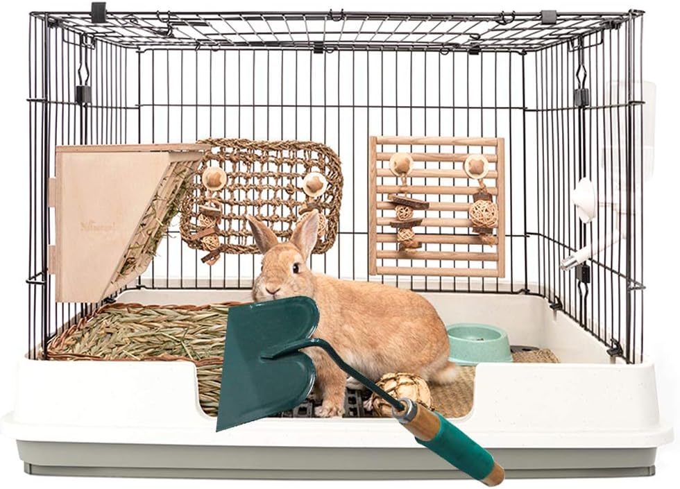 Skystuff Cage Cleaner Hutch Cleaning Tool Mini Hoe for Rabbits and