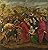 High Quality Polyster Canvas ,the High Resolution Art Decorative Canvas Prints Of Oil Painting 'Ridolfo Ghirlandaio The Procession To Calvary ', 10 X 10 Inch / 25 X 26 Cm Is Best For Home Theater Decoration And Home Decor And Gifts