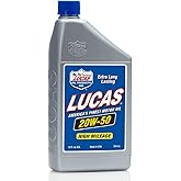 Lucas Oil 10252-6PK SAE 20W-50 Plus Racing Oil - 1 Quart Bottle, (Case of 6)