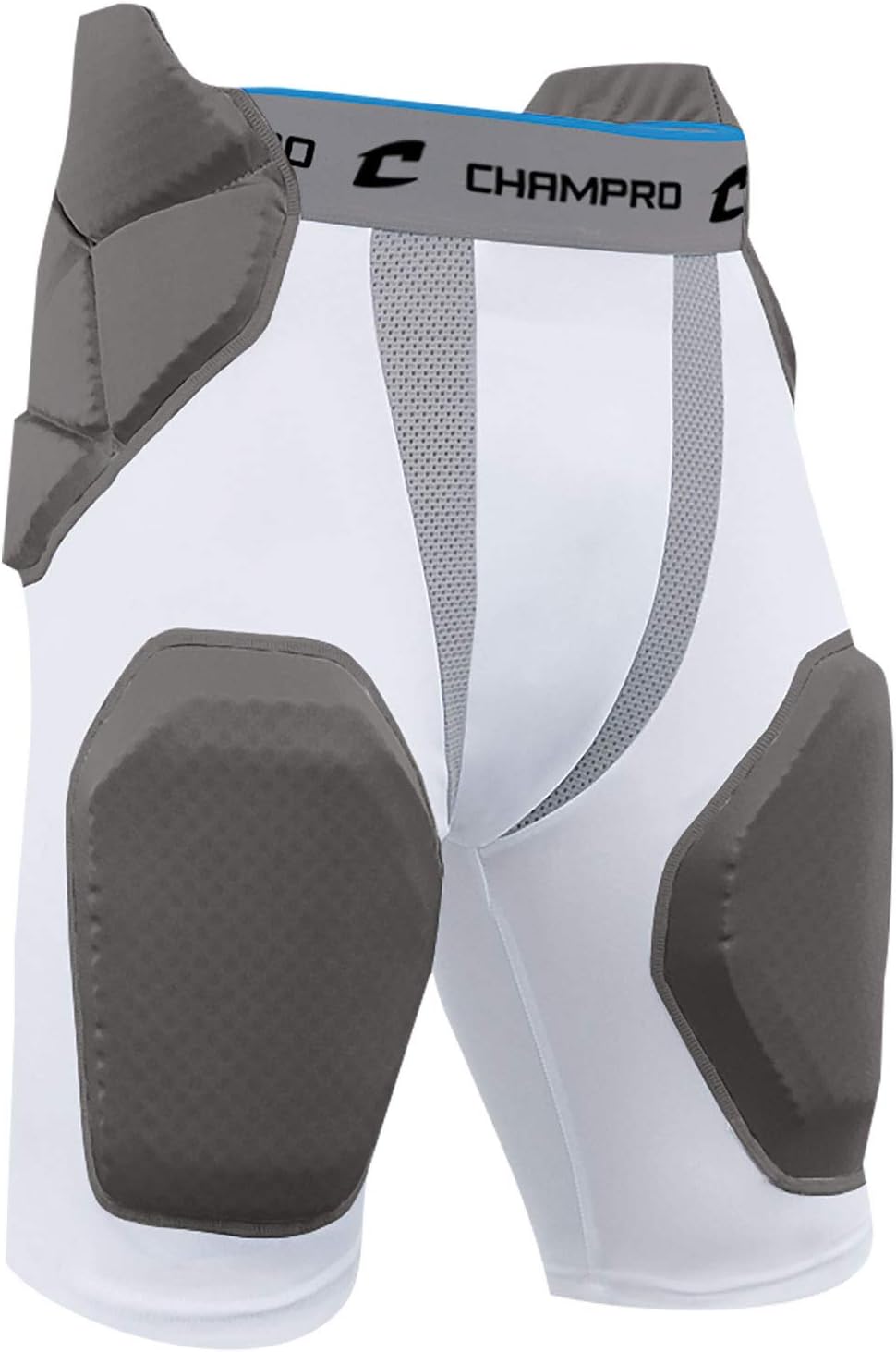 CHAMPRO Adult Tri-Flex Integrated 5 Pad Girdle : Sports & Outdoors