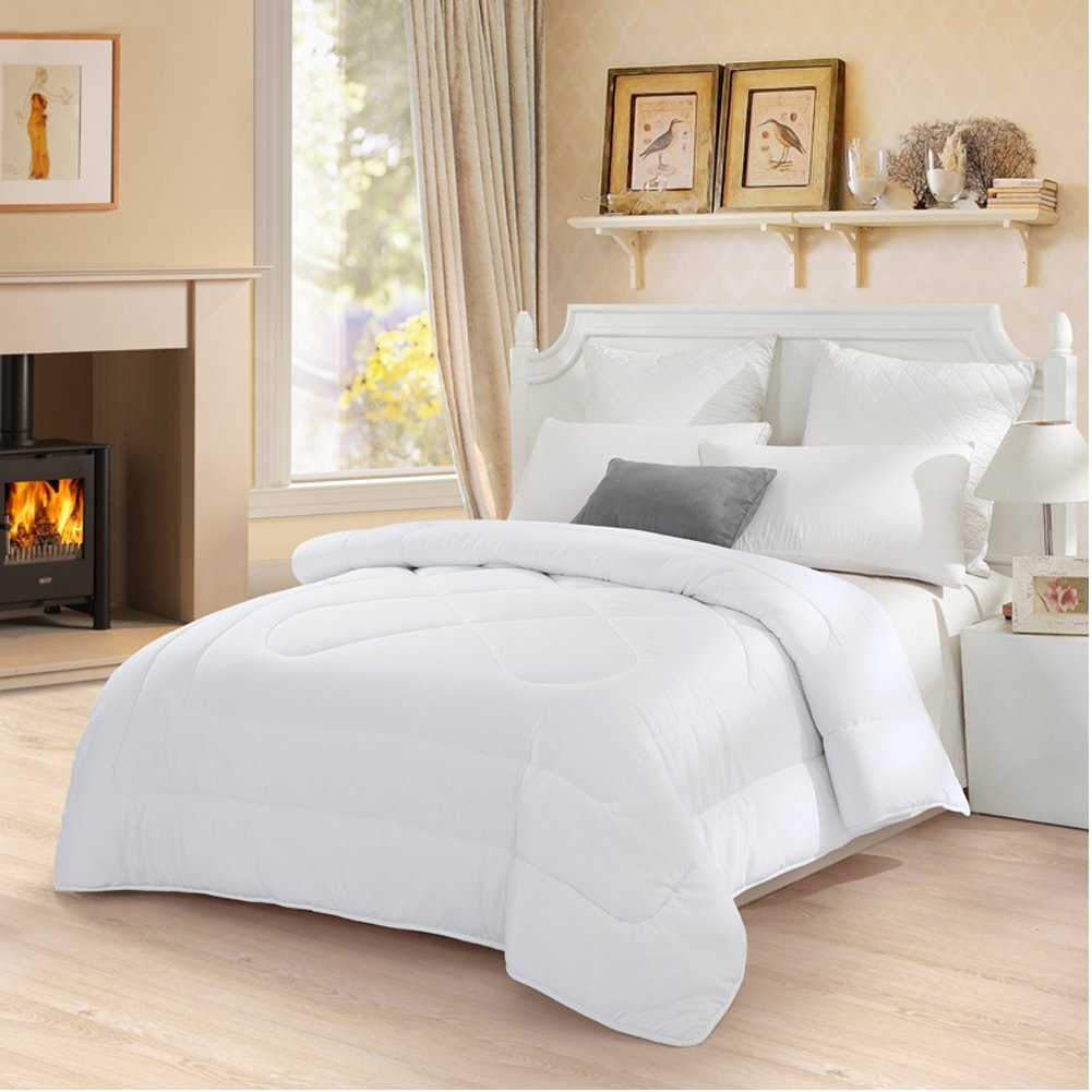 Lovo Luxury Serena Down Alternative Comforter Super Soft Duvet Insert