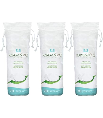 BIO Rectangles 100% coton multi-usage 180 pièces pas cher