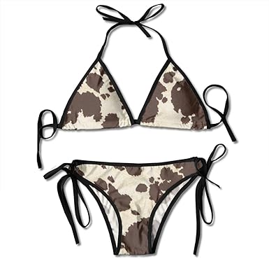 cowhide bathing suit