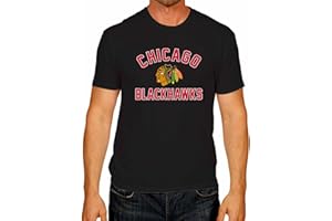 Wright & Ditson NHL Adult Game Day T-Shirt - 100% Cotton - Tagless Hockey Tee - Short Sleeve - Comfortable and Lightweight