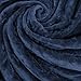 Bare Home Fleece Blanket - Twin/Twin Extra Long - Ultra-Soft Lightweight for Bed, Sofa, and Couch - Luxury Microplush - Cozy Warm Blanket (Twin/Twin XL, Dark Blue)