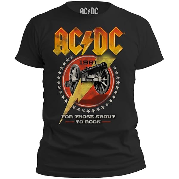 Débardeur AC/DC Avec Logo Jagged - Merchandising Officiel Rock Band - Homme/Femme