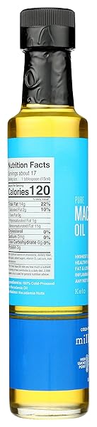 MILKADAMIA PURE MACADAMIA OIL, 8.5 OZ (PACK OF 1)