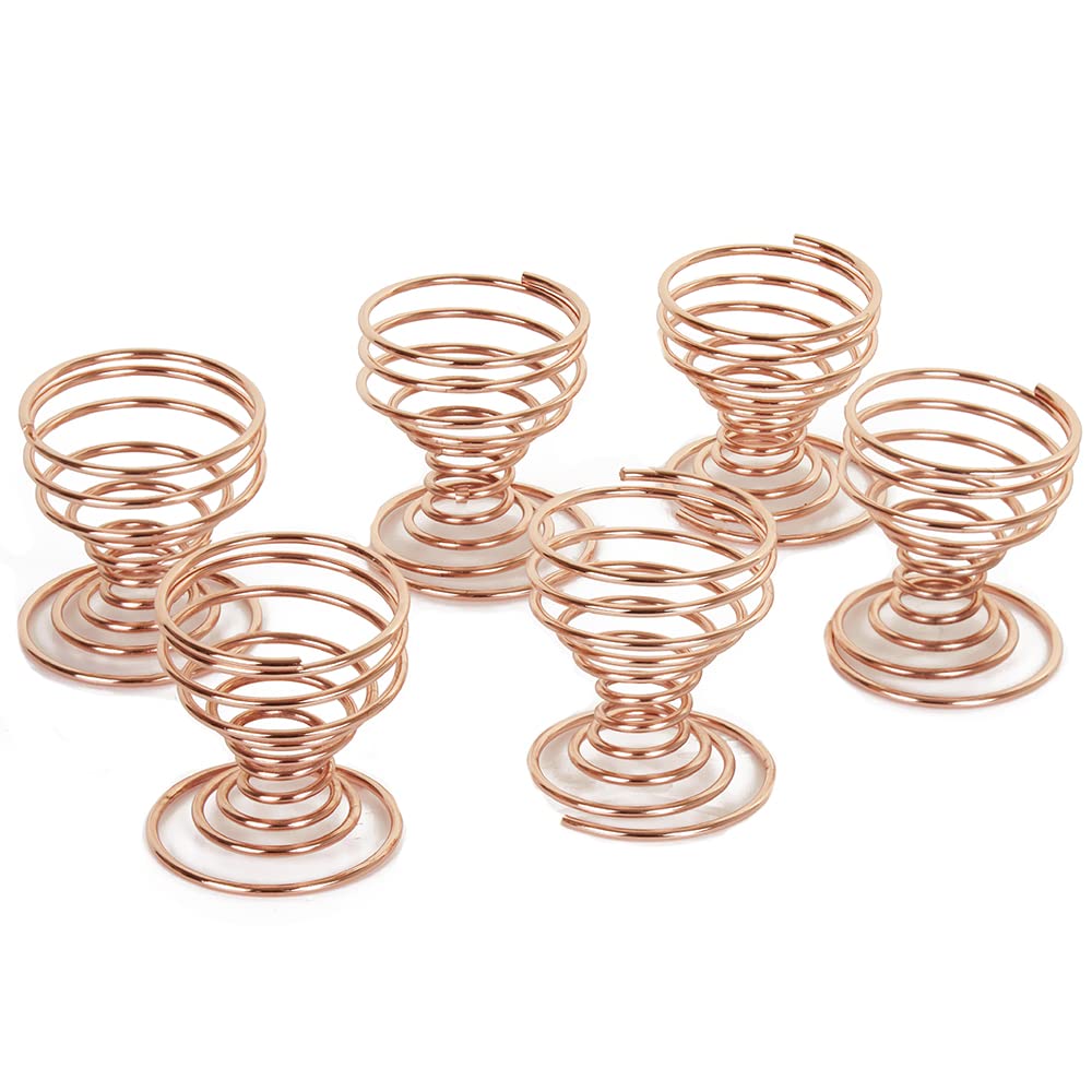 Apollo Copper Egg Cups Set6 Wbx, Set of 6 4858