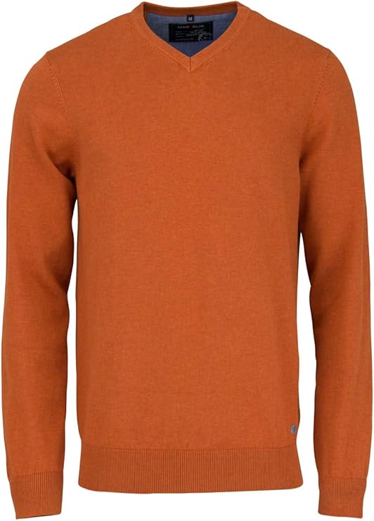pullover orange schwarz