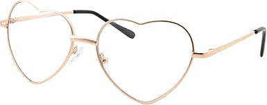 heart shaped frames glasses